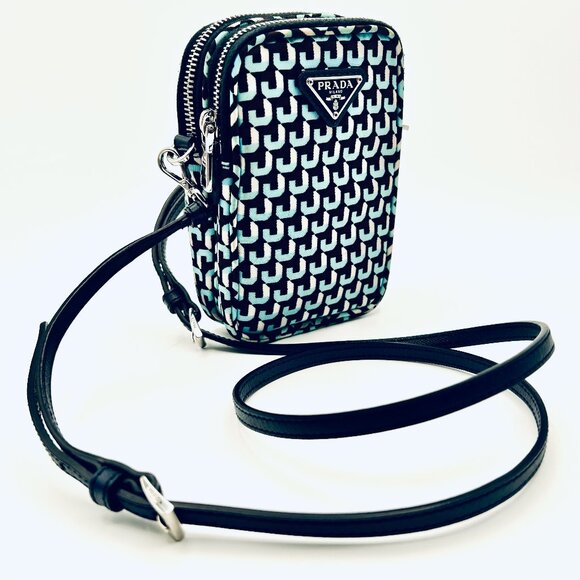 Prada Handbags - FINAL DROP!  Prada Phone CC Holder Crossbody Mini Bag